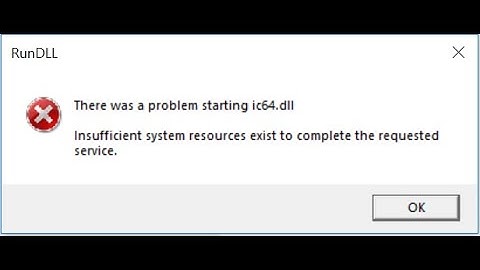 SOLUZIONE: Risorse di sistema insufficienti per completare il servizio richiesto