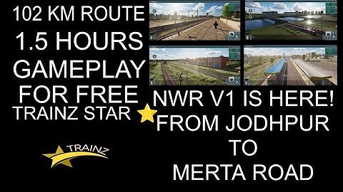 #BIGGEST NWR VERSON 1 NEW HD HIGH GRAPHICS ROUTE FOR TRAINZ SIMULATOR #trainzsimulator 