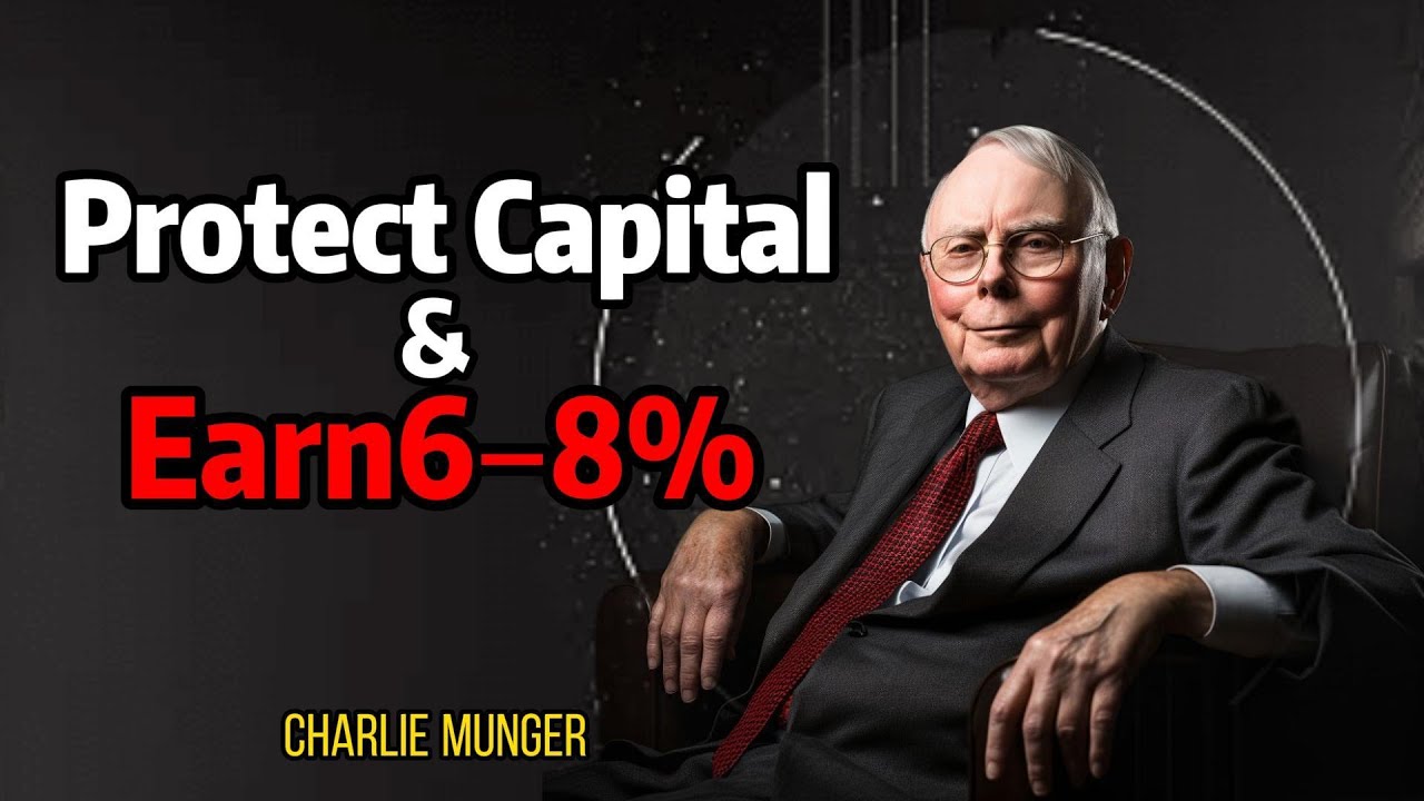 If You’re Over 60: Protect Capital & Earn 6–8% – Charlie Munger 💰
