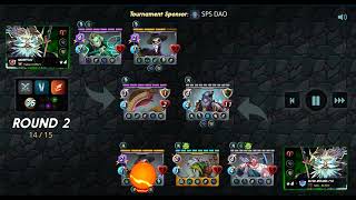 Battle Mage Secrets Challenge,  Shades of Grey  ruleset from Splinterlands game
