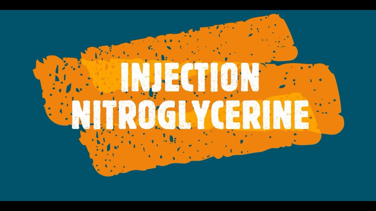 NITROGLYCERINE INJECTION NTG DOSE INFUSION PREPARATION AND SUMMARY NITROGLYCERINE INJECTION NTG DOSE INFUSION PREPARATION AND SUMMARY