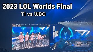 🏆롤드컵 결승 직관 브이로그 / 2023 Worlds Final T1 vs WBG 직관/ 가장 아름다운 꽃을 보고 왔습니다. / 2023.11.19