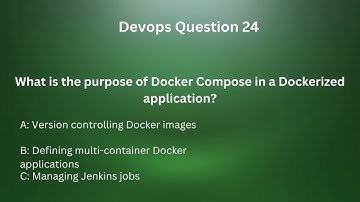 Mastering DevOps: 50 Interview Questions with Answers for Success in Tech Interviews! 24