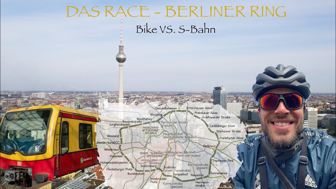 Das Race: Bike vs S-Bahn im Berliner Ring - Testfahrt Rose Backroad