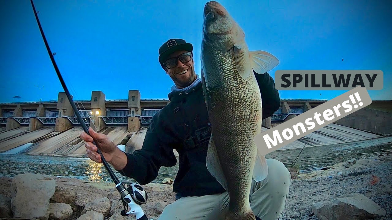 SPILLWAY Monsters!! (Canton Lake) YouTube