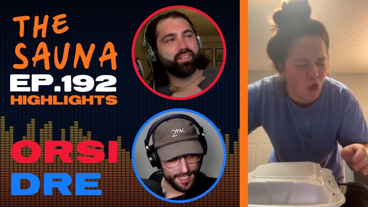 TikTok Gagging Styrofoam Girl Gets Sampled! TheSauna #192 - YouTube