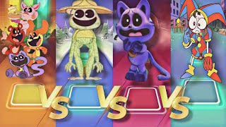 🎮Smiling Critters and Miss Delight VS Zoonomaly Monsters VS Smiling Critters VS Pomni Story|TilesHop