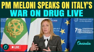 LIVE: Italy’s PM Meloni Warns of Addiction ‘Crisis’ And Government Launches War To Tackle Addiction screenshot 5