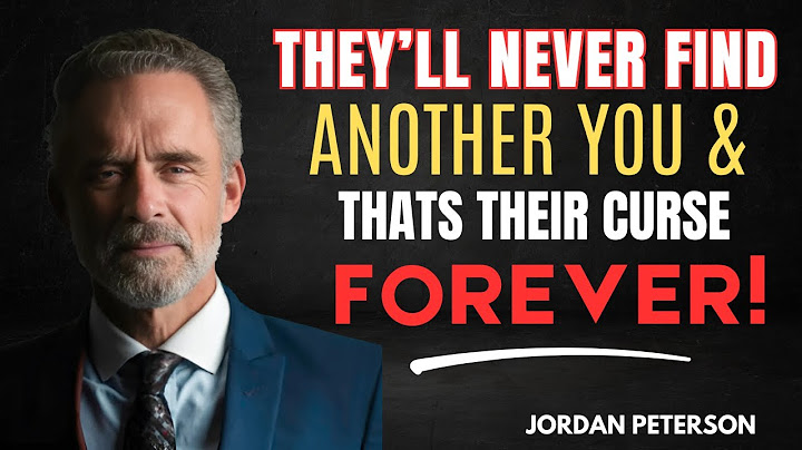 They’ll Never Recover from Losing You — And You Gave Them Silence | JORDAN PETERSON