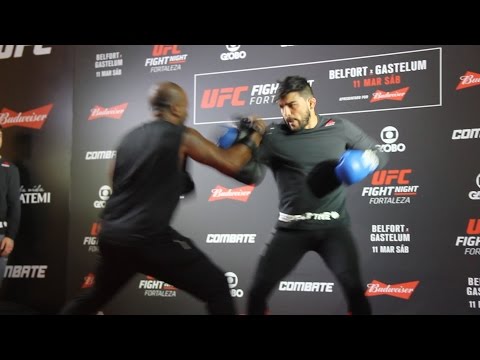 Kelvin Gastelum UFC Fight Night 106 Open Workout