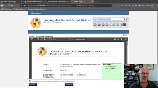 HArts Tips LAUSD Email PW Reset
