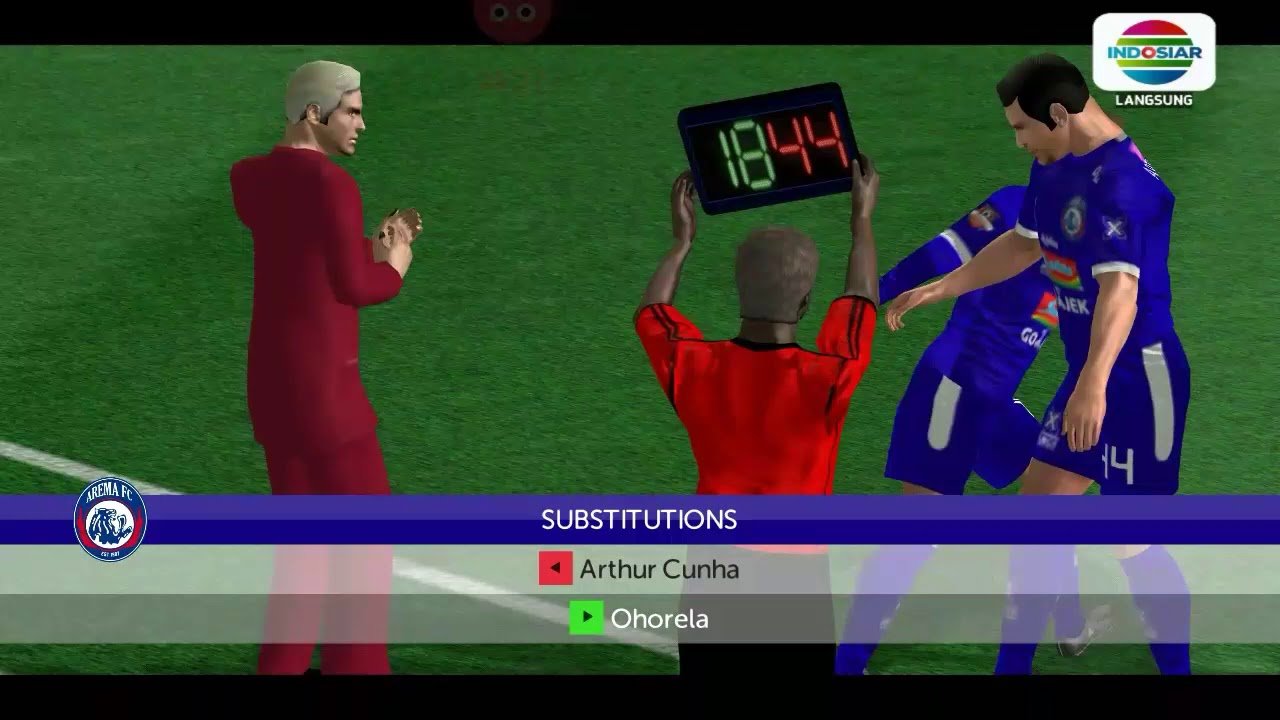 Persib Bandung vs Arema Malang, azy mencetak gol