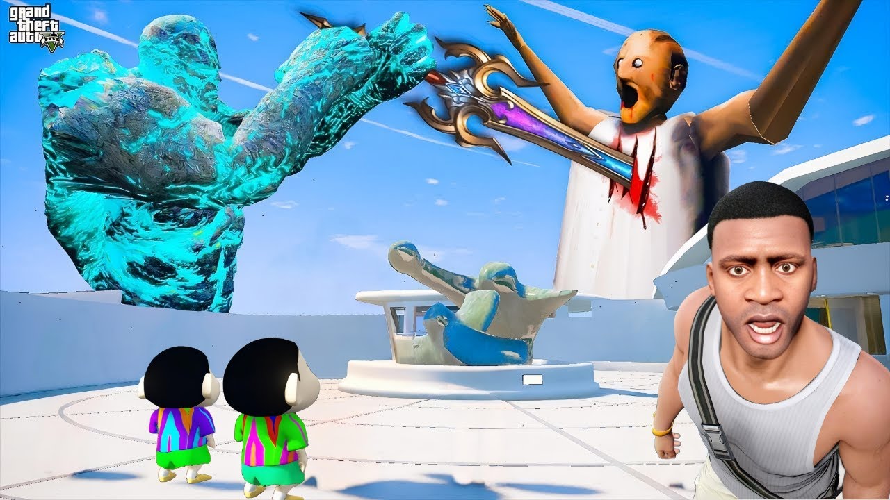 GTA 5 : Evil Nun Upgrade into 3 Head Evil Nun For Fight with Granny😱 | Gta 5 tamil | Gta 5 mods