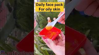 oilyskinfacepackoilyskincareacnepimplesremovaldiyhomemadeskincareyoutubeshortsshortvideo