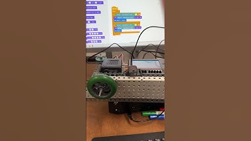 VEX Test Bed Level 1 Program 8 Distance Sensor #shorts
