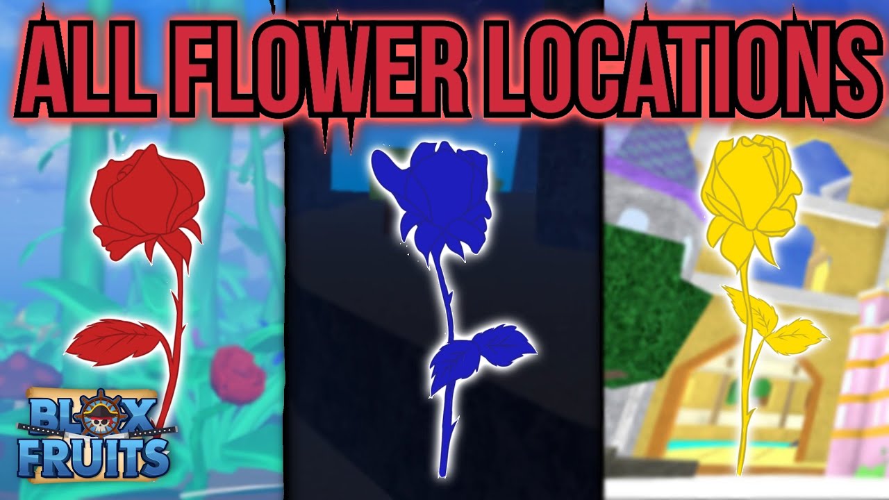 🌸 ALL FLOWERS LOCATION & V2 RACE EVOLUTION IN BLOX PIECE?! 