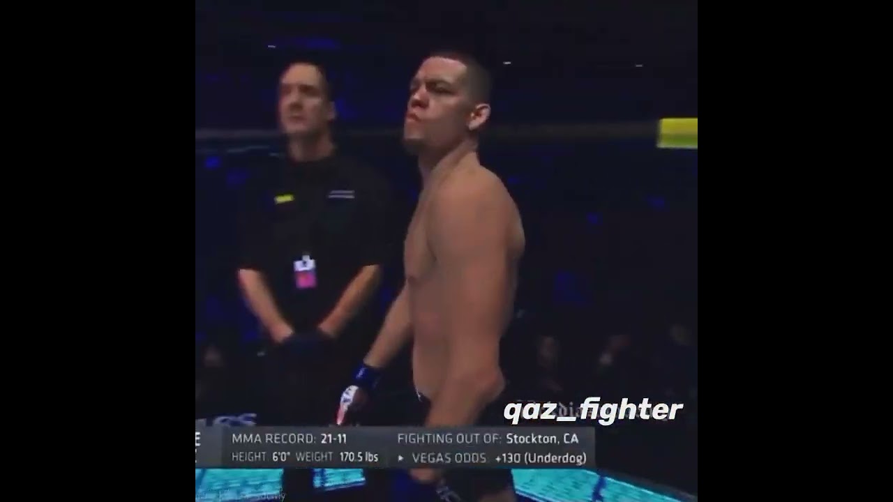 Nate Diaz VS Khamzat Chimaev 🤫💣