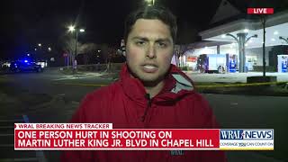 One person hurt in shooting on Martin Luther King Jr. Blvd. in Chapel Hill