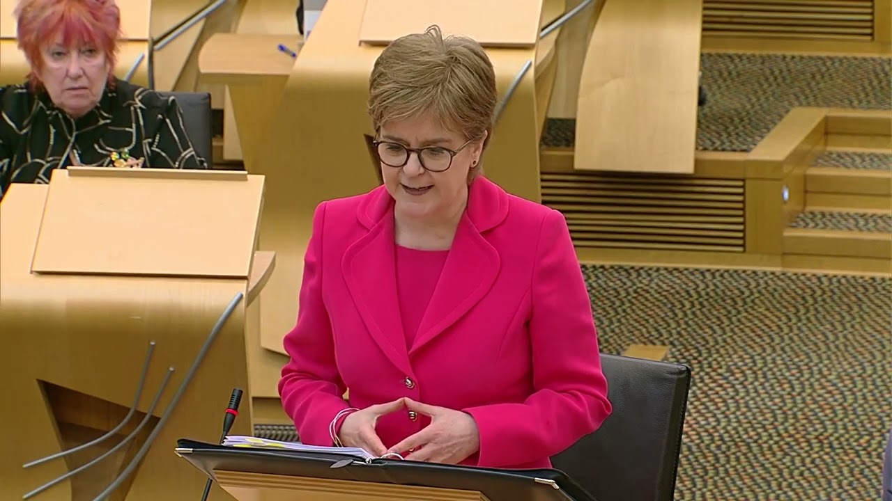 Nicola Sturgeon slams Alister Jack for 'distorting' information around the Deposit Return Scheme