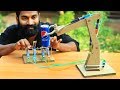 How To Make Hydraulic Robotic Arm | ഒരു കുഞ്ഞി ക്രെയിൻ ഉണ്ടാക്കിയാലോ | M4 Tech |