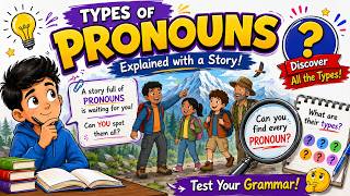 Can You Find All The Pronouns In This Story? | Learn All 10 Types Of Pronouns