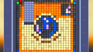 Famous Pixel flow level 116 very hard level Walkthrough Solution  Net Worth