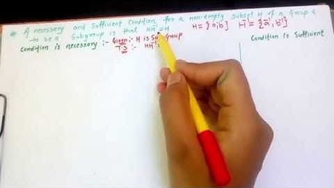 Criterion for a complex to be group | identity and inverse in subgroup and group is same | by Ravina