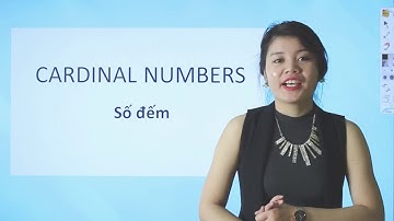 Số đếm trong IELTS - Cardinal numbers