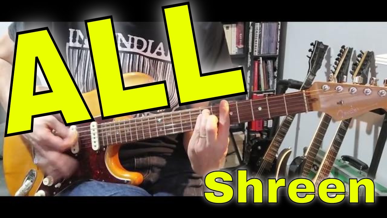 Shreen Dir ALL - Shreen (Guitar Cover) - YouTube