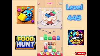 Food Hunt : Level 449 Walkthrough 🐜🍔🍕 | Food Hunt Puzzle Game | Food Hunt Complete Levels