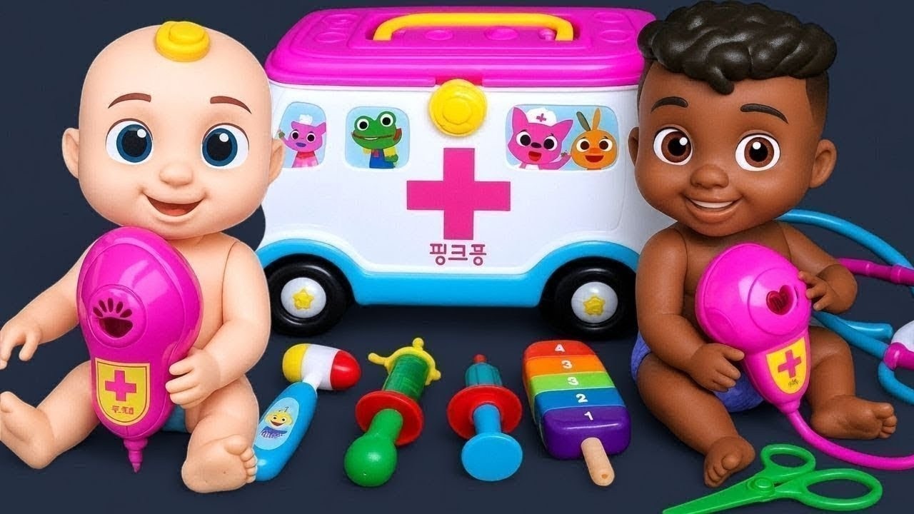 26 Minutes Satisfying Unboxing Cocomelon Ambulance Playset Collection ASMR | Review Toys