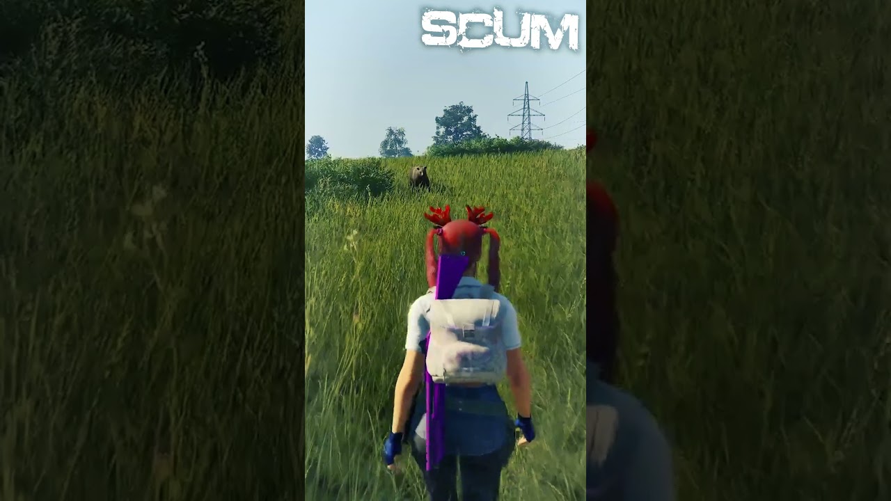 SCUM Logic: Bear didn’t get the memo 😅