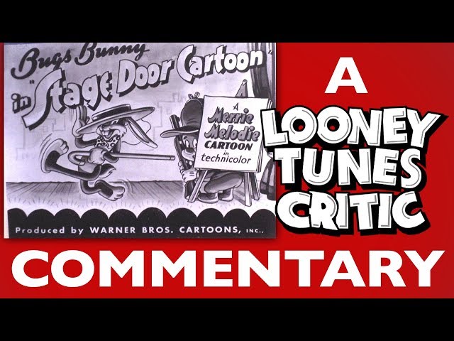 Larson Cartoon Rabbit Stage Bugs Bunny Stage Door Cartoon