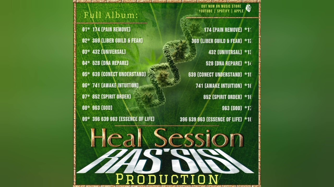 N5 - Heal Session by Ras'Sisi ( Reggae Dub Style, Deep Relax ) Frequency 639 Connection