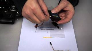 How to Bind LemonRX DSM2 10 Channel with Satellite to Spektrum Radio