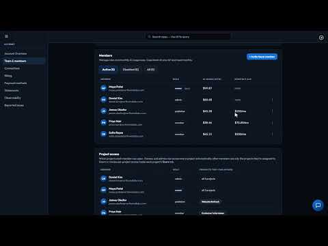 Video thumbnail: The Account Section