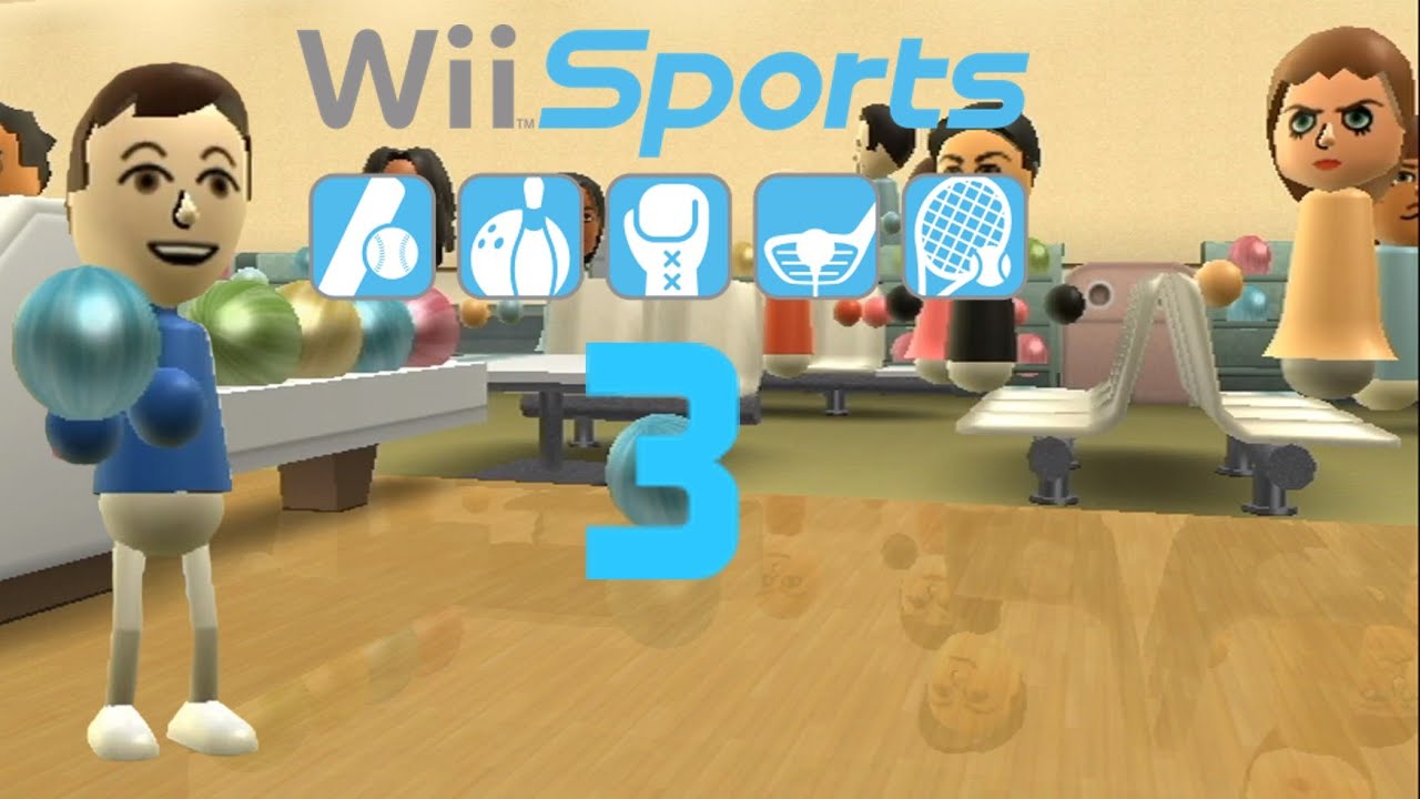 Let's Play Wii SPORTS PART 3: Bowling mit Fehlwürfen