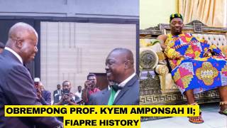 The Most Decorated Chief! Prof. Kyem Amponsah of Fiapre in Bono Region