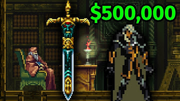 This Sword is Worth 1 Million Dollars! - SotN Randomizer Speedrun