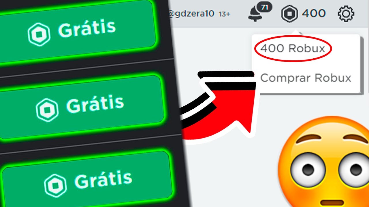 Como Ganhar Muitos Robux Grátis em 2023😳 