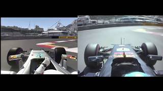 Monaco: F1 2016 VS Pole Lap Ricciardo 2016