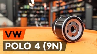 VW Olajszűrő kiszerelése - video útmutató