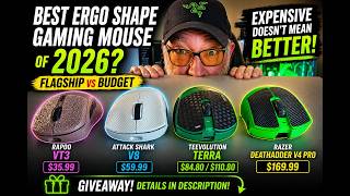 Best Ergonomic Gaming Mouse 2026 | Razer DeathAdder V4 Pro vs Budget Alternatives