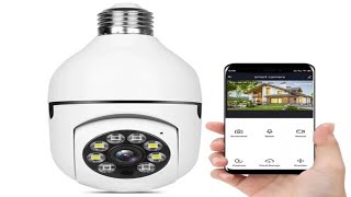 Bulb Surveillance Camera || Wifi Wireless Light Bulb Camera E27 360 Degree HD #bulb, #bulbcamera,