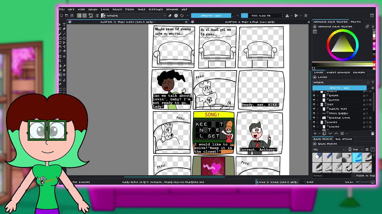 Inking Vermili Chapter 11 + BACK ON KICKSTARTER!!!