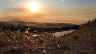 Table Rock Fire - dawn time lapse