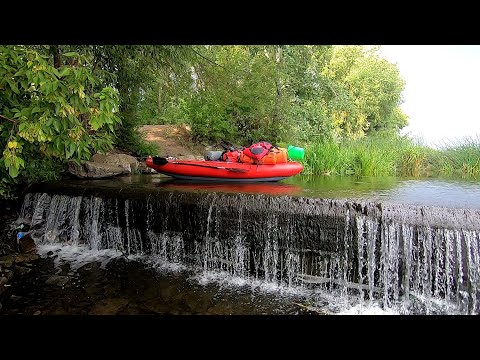 Сплав по реке Воронеж. Липецкий водопад! (6 часть)