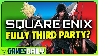 Square Enix is Ditching Exclusives  Kinda Funny Games Daily LIVE 05.13.24