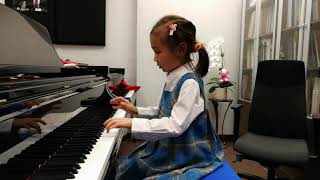 Crystal Yu 6 years plays Dancing Raindrops
