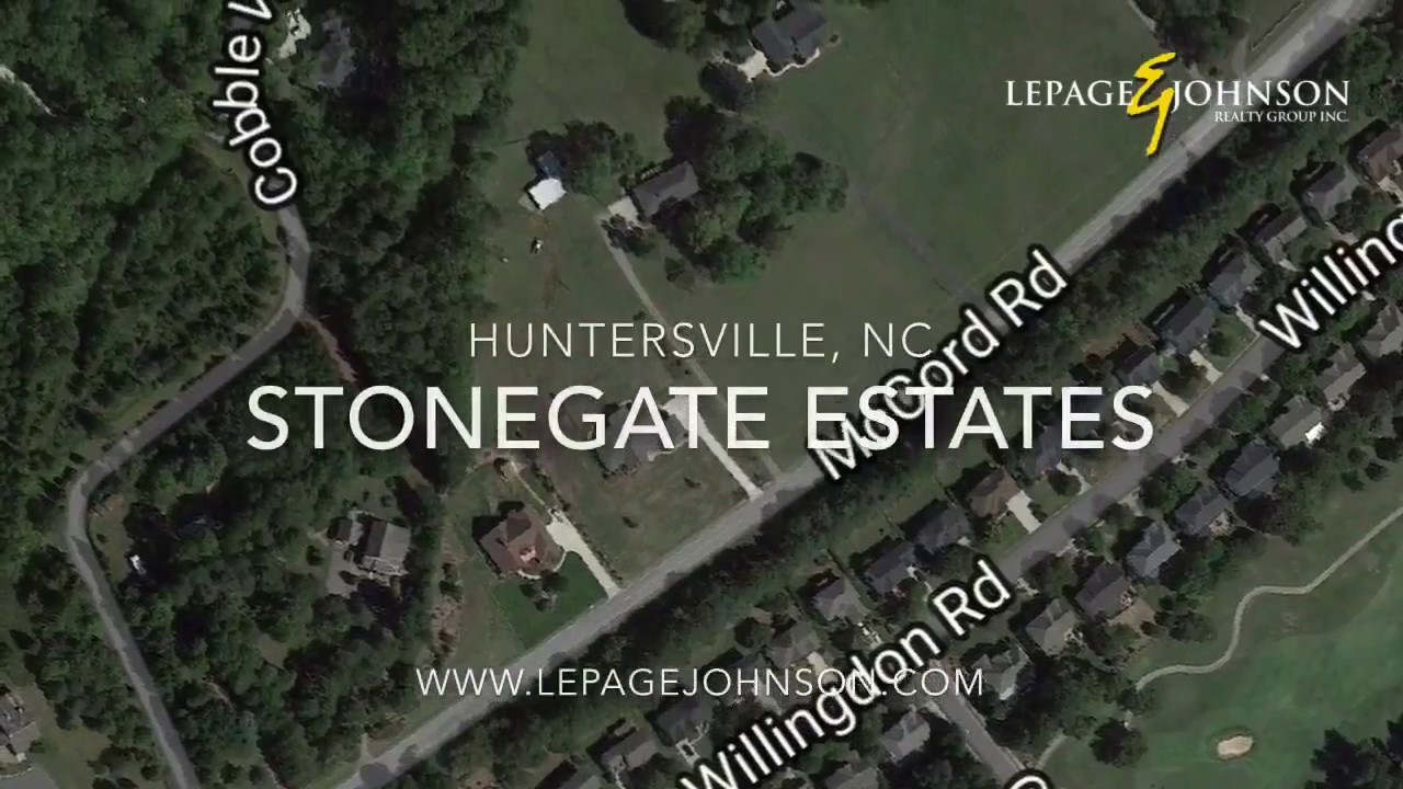 Stonegate Estates in Huntersville, NC YouTube